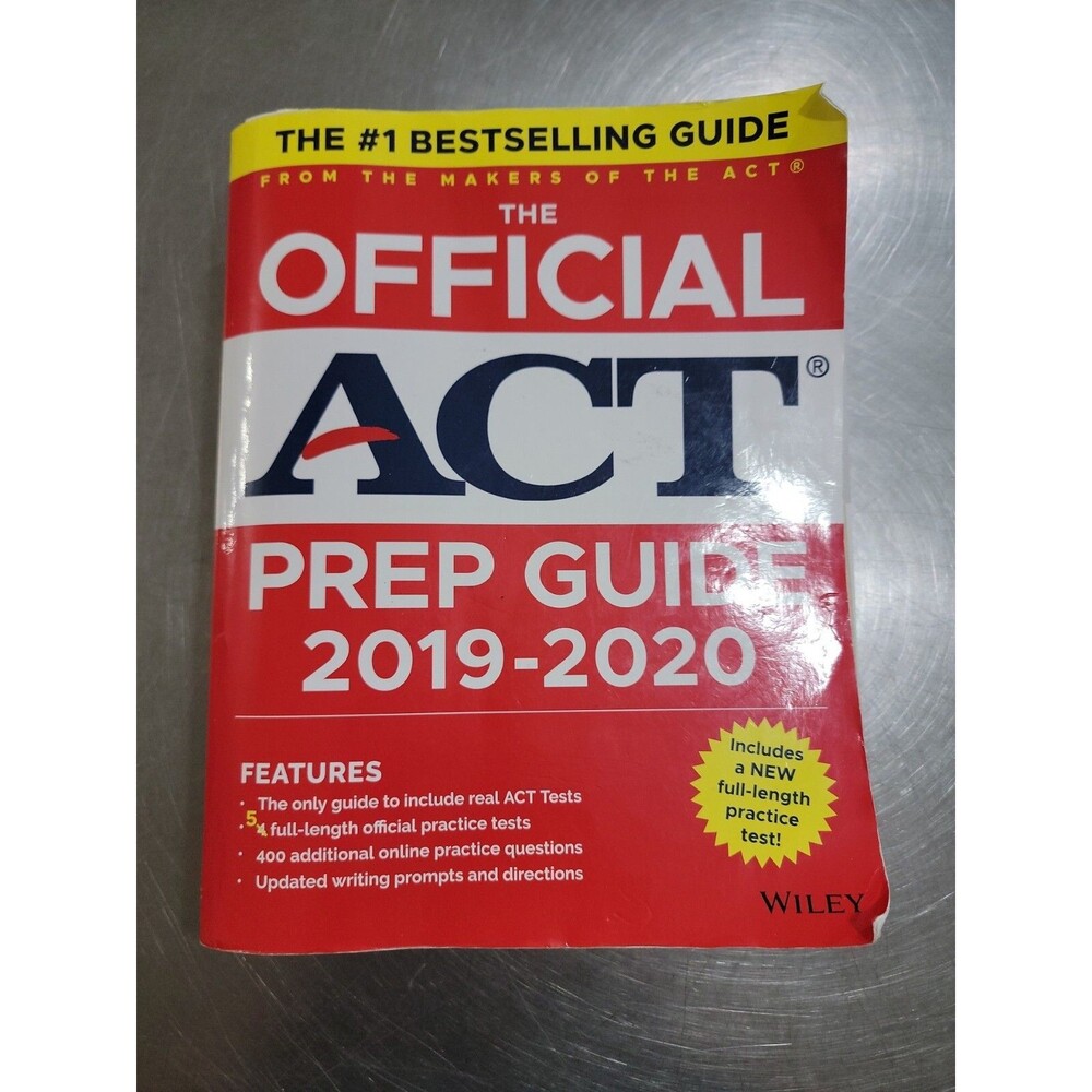 The Official ACT Prep Guide 2019-2020, (Book + 5 Practice Tests + Bonus...